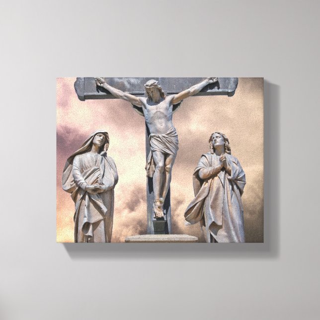 A Canvas de Crucificação (Frente)