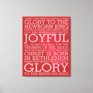 A Canvas de Natal Hark, o Herald