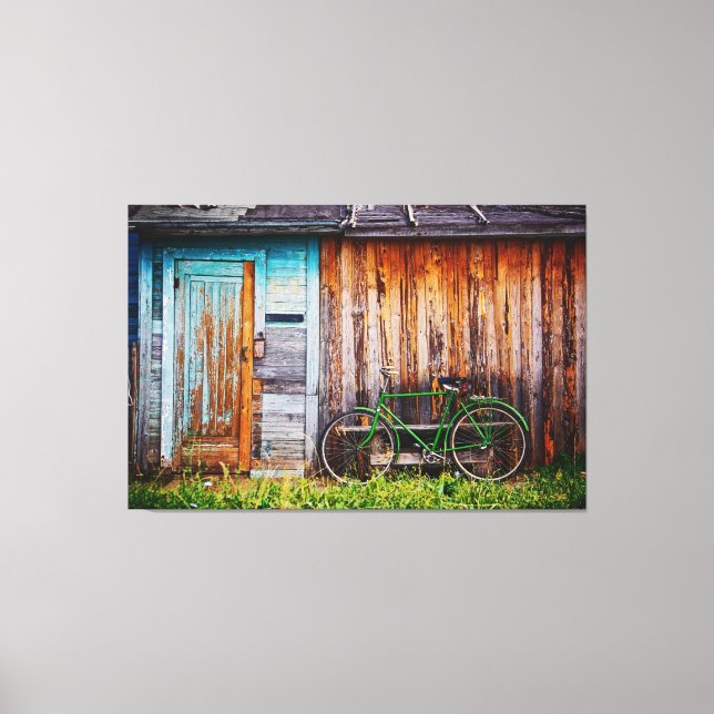 A Canvas do Bicicleta Verde 1 (Frente)
