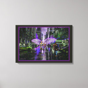 A Canvas estendida do óleo de Guarda transversal 