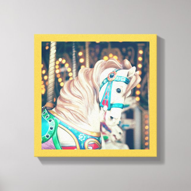 A Canvas Pintada de Cavalo (Frente)