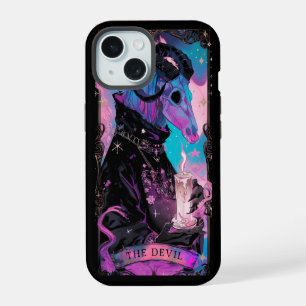 A capas de iphone do Devil Tarot Card Witchy Vibs