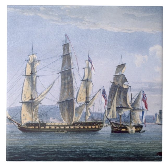 A captação de Le Sparviere o 3 de maio de 1810, (Frente)