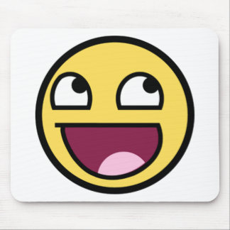 A cara impressionante é Mousepad impressionante