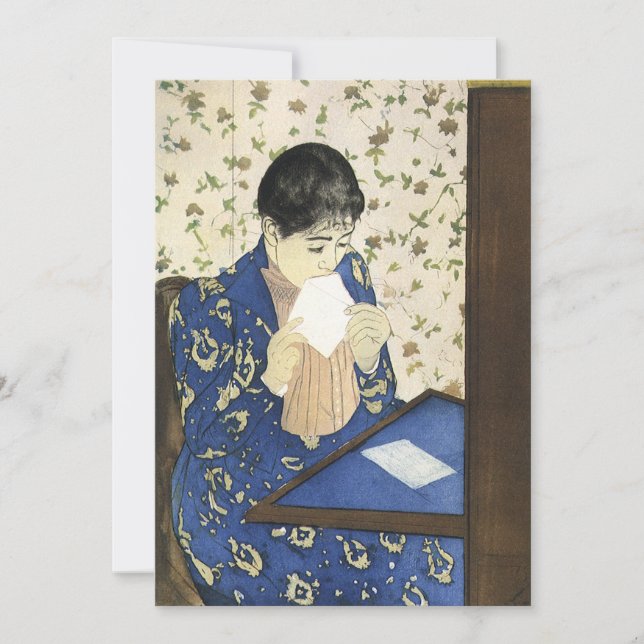 A Carta de Mary Cassatt, Impressionismo Antigo (Frente)