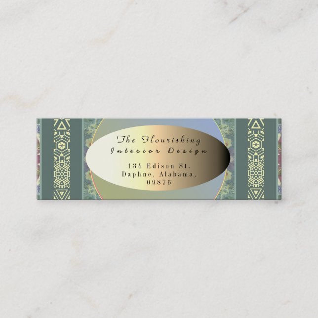 A Cartão de visita das Artes (Frente)