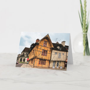 A Casa dos Golfinhos em Troyes France - Cartão Sau