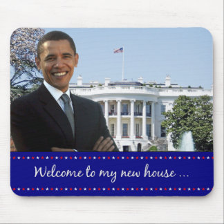 A casa nova de Obama - Mousepad