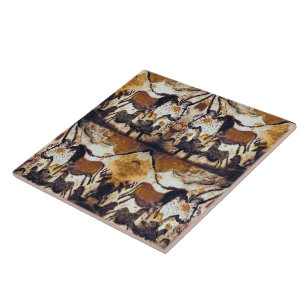 A caverna Scribbles a cavalos Trivet