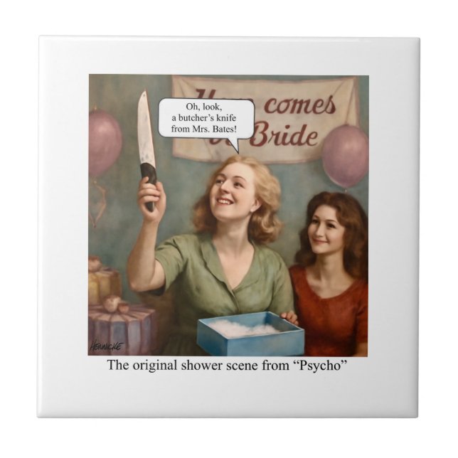 A cena original do banho de Psico. (Frente)