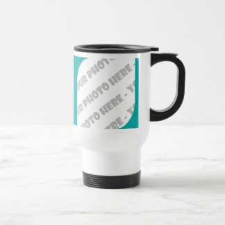 A cerceta curva a caneca de viagem da foto - criar