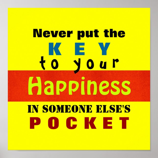 A CHAVE ~ Poster 30x30 cm (Opções de Tela) (Frente)