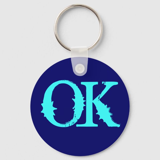 A Chaveiro "OK" (Frente)