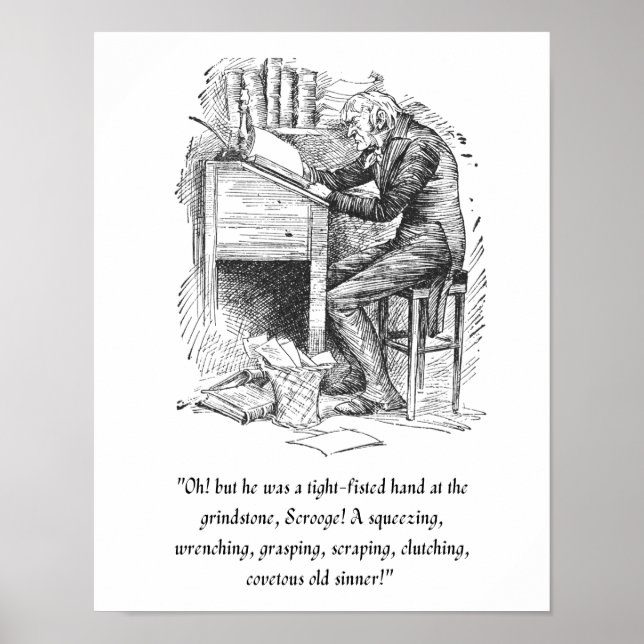 "A Christmas Carol Poster (Frente)