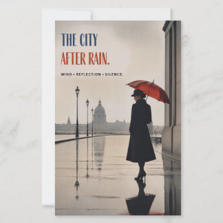 A CIDADE APÓS CHUVA