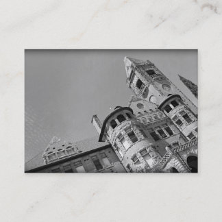 A cidade assombrada visita cartões de visitas