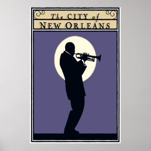 A cidade de Nova Orleães, poster