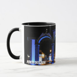 A cidade de Ponta Delgada bloqueia a caneca