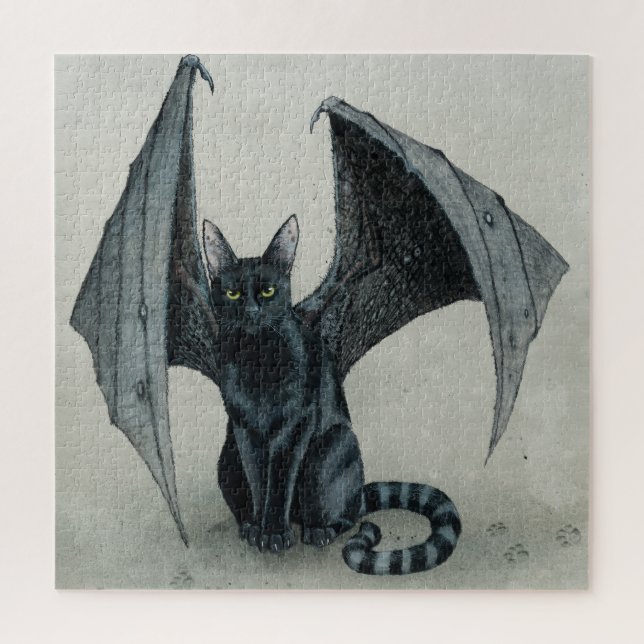 A Cidade do Battycat Jigsee Quebra-cabeça (Vertical)