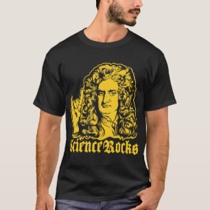 A ciência do senhor Isaac Newton balança camisas