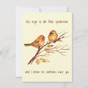 A citação inspiracional Seu Olho está no Pardal