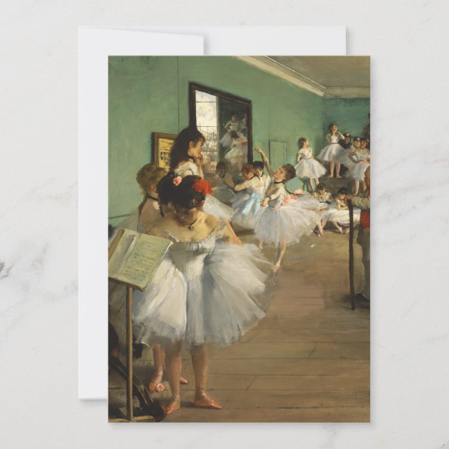 A classe de dança | Edgar Degas (Frente)