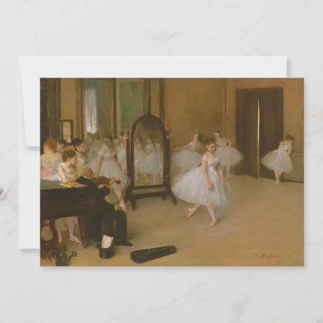 A classe de dança | Edgar Degas (Frente)