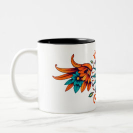 A Clássica Xícara De Café De Dois Tons