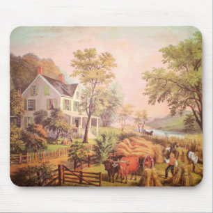 A colheita Home Mousepad do fazendeiro