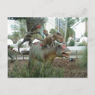 A combater o cartão postal do Dinossauro