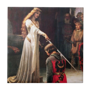 “A Condecoração” Pintura Medieval de Edmund Blair 