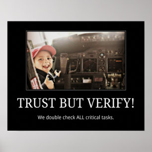 A CONFIANÇA MAS VERIFICA! Poster