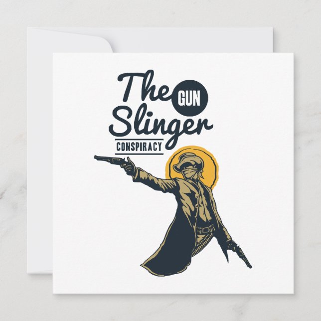 a conspiração da arma de atirador (Frente)