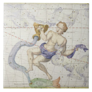 A constelação de Aquário, chapeia 9 'do atlas C