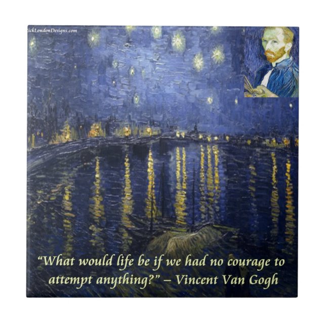A coragem de Van Gogh (Frente)