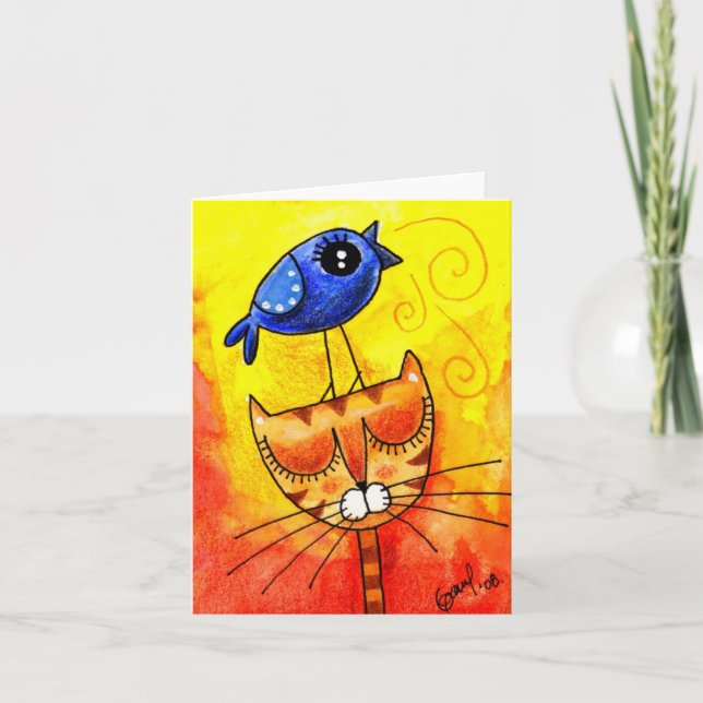 A Coroa Cantora - Cartão (Frente)