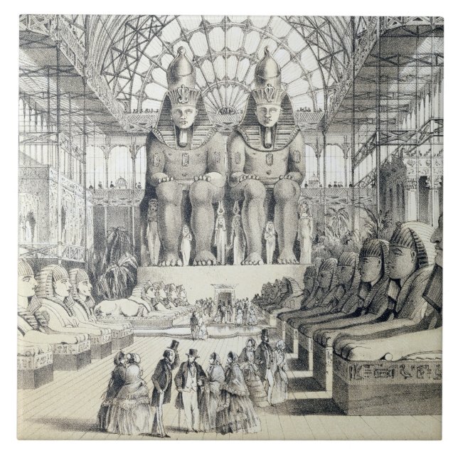 A corte de Nubian no palácio de cristal em (Frente)