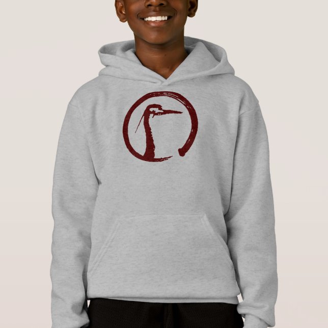 A cortiça Budokai caçoa o hoodie (Frente)