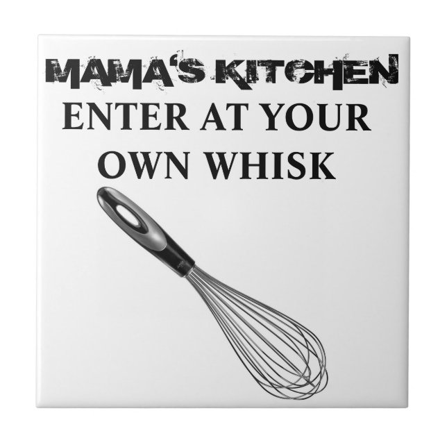 A Cozinha do Mama - entre no seus próprios Whisk! (Frente)