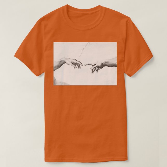 A Criação de uma Camisa Clássica de Adão (Frente do Design)