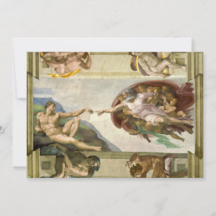 A Criação do Homem por Michelangelo (Criação de Ad