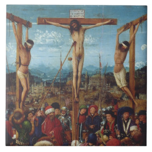 A Crucificação por Van Eyck