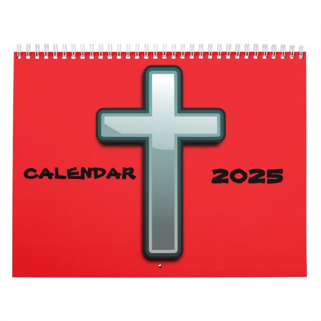 A Cruz de Jesus - Calendário de Fé de 2025 (Capa)
