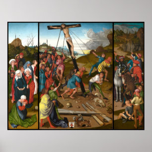A cruz - Starck Triptych German Fine Art Poster