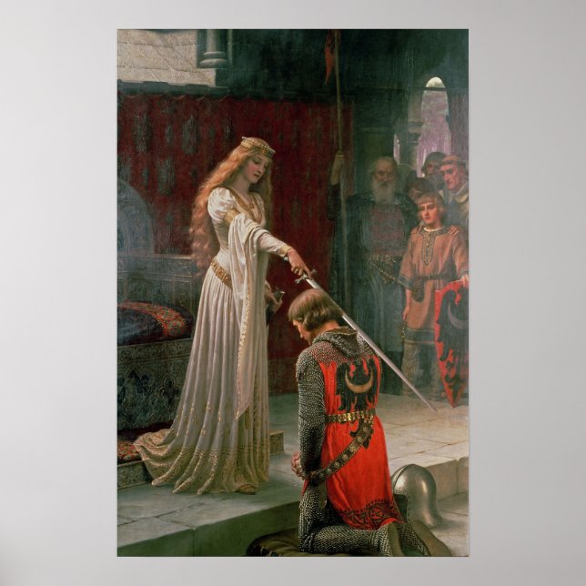 A cumplicidade de Edmund Blair Leighton - poster (Frente)