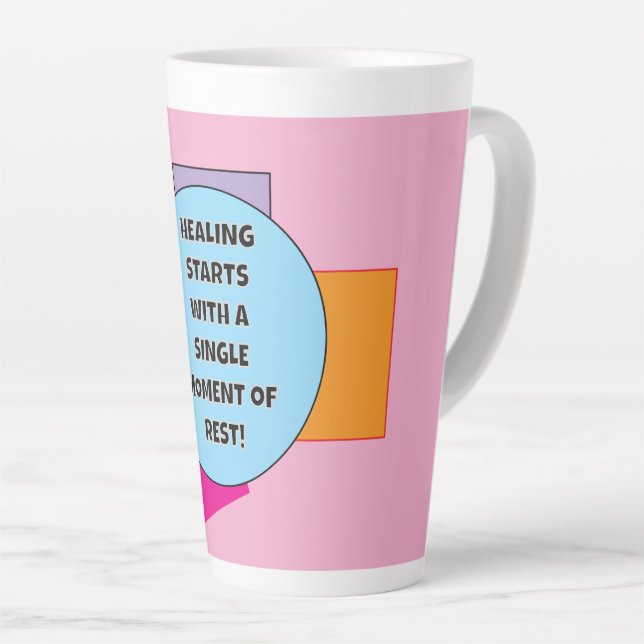 A CURA COMEÇA COM UM MOMENTO DE SOLTEIRO! Caneca p (Ângulo direito)