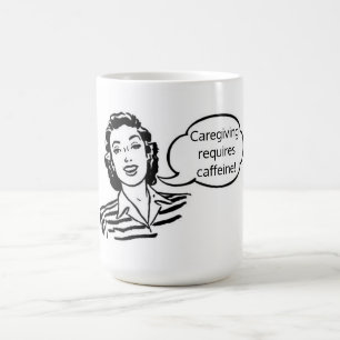A cura requer caneca de Caffeine
