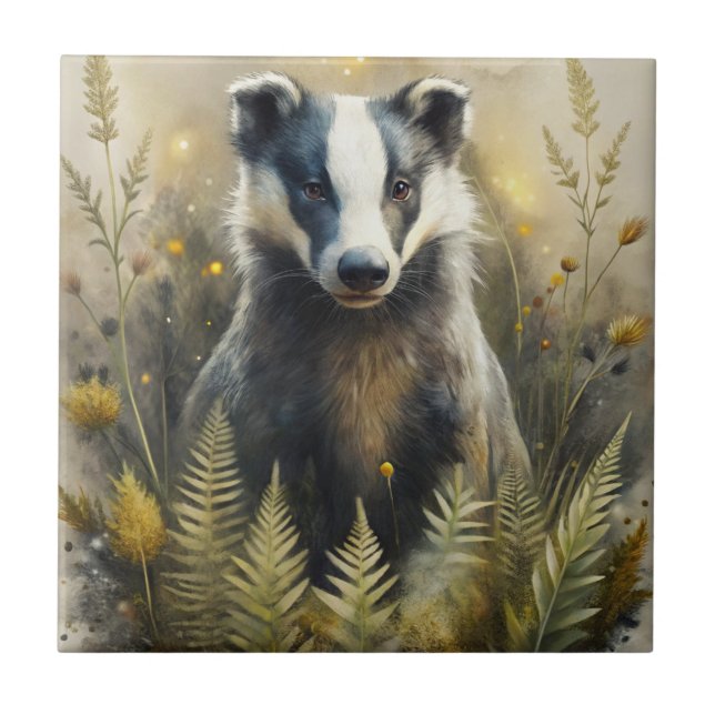 A Cute Forest Badger (Frente)