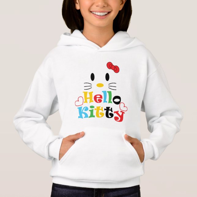 A Cute Hello Kitty's design Hoodie (Frente)