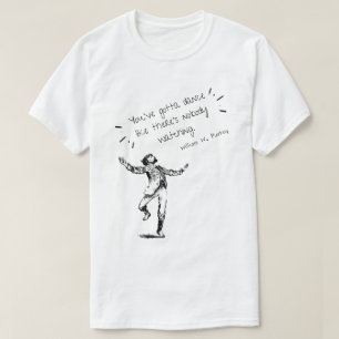A "dança como lá não é ninguém" camisetas